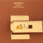 Hermes Birkin 30 Gold Tan Togo Gold Hardware Bag