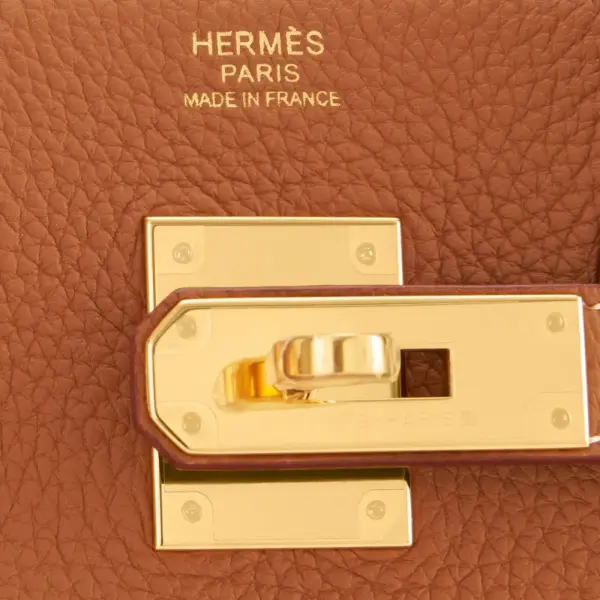Hermes Birkin 30 Gold Tan Togo Gold Hardware Bag