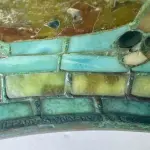 Tiffany Studios Dragonfly Diachronic Confetti Table Lamp