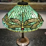 Tiffany Studios Dragonfly Diachronic Confetti Table Lamp