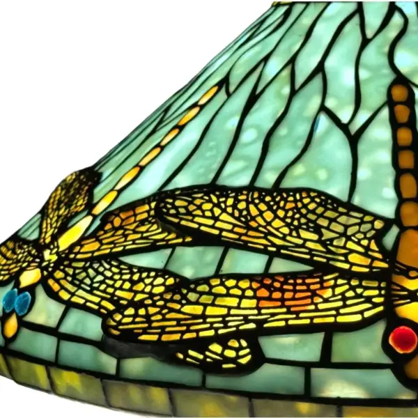 Tiffany Studios Dragonfly Diachronic Confetti Table Lamp