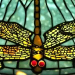 Tiffany Studios Dragonfly Diachronic Confetti Table Lamp