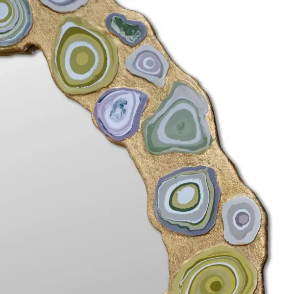 Charles Gold Leaf Wall Mirror